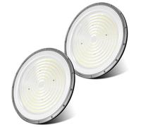 Bellanny 800W LED UFO High Bay Light - 80000LM High Bay Light 6500K Daylight White Warehouse Lighting IP66 Waterproof Commercial Lighting Fixture for Workshop Factory Warehouse Garage(2 Packs)