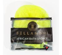 Bellanomi African Exfoliating Mesh Sponge, Authentic/Ethically Sourced from Nigeria, 45 inches long (Keylime)