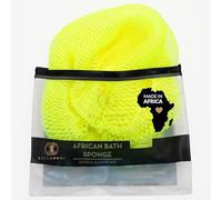 Bellanomi African Exfoliating Net Sponge - Authentic/Ethically Sourced from Nigeria / 45 inch Long (Keylime)