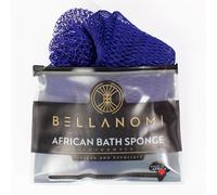 Bellanomi African Exfoliating Net Sponge - Authentic/Ethically Sourced from Nigeria / 45 inch Long (Navy Blue)