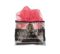 BELLANOMI African Exfoliating Net Sponge, Authentic, Ethically sourced from Nigeria, 45 inches Long, Back Scrubber for Daily use (Pink)