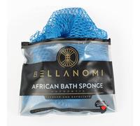 BELLANOMI African Exfoliating Net Sponge, Authentic, Ethically sourced from Nigeria, 45 inches Long, Back Scrubber for Daily use (Baby Blue)