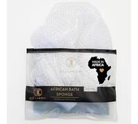 BELLANOMI African Exfoliating Net Sponge, Authentic, Ethically sourced from Nigeria, 45 inches Long, Back Scrubber for Daily use (White)
