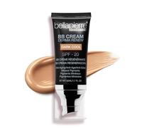 Bellapierre BB Cream with SPF 20, Tinted Moisturizer & Lightweight Foundation Makeup, Buildable Light-to-Medium Coverage, Soft Matte Finish, Paraben-Free, Cruelty-Free, 1.7 fl oz - Dark/Cool
