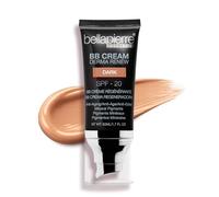 Bellapierre BB Cream with SPF 20, Tinted Moisturizer & Lightweight Foundation Makeup, Buildable Light-to-Medium Coverage, Soft Matte Finish, Paraben-Free, Cruelty-Free, 1.7 fl oz - Dark