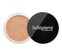 Bellapierre Loose Mineral Foundation SPF 15 - Pure Powder Base, Full Coverage Mineral Makeup, Matte Finishing & Setting, Lightweight, Talc-Free & Paraben-Free - 0.32 oz - Mocha
