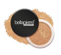 Bellapierre Loose Mineral Foundation SPF 15 - Pure Powder Base, Full Coverage Mineral Makeup, Matte Finishing & Setting, Lightweight, Talc-Free & Paraben-Free - 0.32 oz - Maple