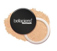 Bellapierre Loose Mineral Foundation SPF 15 - Pure Powder Base, Full Coverage Mineral Makeup, Matte Finishing & Setting, Lightweight, Talc-Free & Paraben-Free - 0.32 oz - Latte