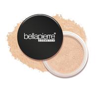 Bellapierre Loose Mineral Foundation SPF 15 - Pure Powder Base, Full Coverage Mineral Makeup, Matte Finishing & Setting, Lightweight, Talc-Free & Paraben-Free - 0.32 oz - Porcelain