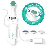 Bellasonic BELLASONIC 4-in-1 Rechargeable Electric Nail File Set with Patented Oscillating Head Shape, Smooth, Buff & Shine Nails Remove Cuticles & Calluses Salon Quality Manicure Pedicure Results