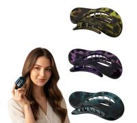 BellaStella 3 Pcs Korean Large Matte Hair Claw Clips for Thick Hair Premium Strong Hold Long Thin Thick Hair Clips Fashion Big Hairclip Hair Accessories Clutches Women and Girls