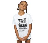 (7-8 Years, White) Harry Potter Girls Bellatrix Lestrange Wanted Poster Cotton T-Shirt
