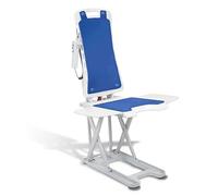 Bellavita Bathlift Lightweight Reclining Bath Lift Seat Chair (Nova Blue Covers)
