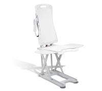 Bellavita Bathlift Lightweight Reclining Bath Lift Seat Chair (Nova White Covers)