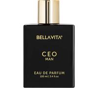 BellaVita Luxury CEO Man Perfume for Men (3.38 fl.oz) | Long-Lasting Men's Parfum with fine Notes of Lemon, Lavender, Tonka & Agarwood | CEO Perfume for Men | Vegan & Cruelty-Free Fragrance