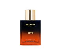 Bellavita Luxury Devil Eau de Parfum | 100 ml (3.4 fl.oz.) | Perfume for Men and Women | Oriental Spicy, Saffron, Amber, and Cedar Notes | Long Lasting Unisex Fragrance