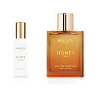 BellaVita Luxury Honey Oud 100ml & White Oud 20ml Perfume Gift Set | Unisex Fragrances
