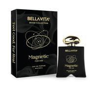 Bellavita Luxury Magnetic for him Eau de Parfum | 100 ml (3.4 fl.oz.) | Perfume for Men | Oriental-Fresh, Bergamot, Jasmine, and Cedarwood Notes | Long Lasting Men's Fragrance