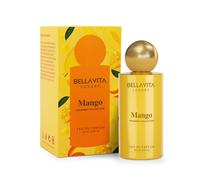 Bellavita Luxury Mango Eau de Parfum | Gourmet Scent Profile with Mango Orris Orange Blossom Top Notes | 100 ml | Unisex Perfume for Men and Women | Perfect Christmas & New Year Gift