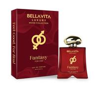 BELLAVITA Luxury Mood Collection FANTASY Perfume for Men 100ml | Pheromone Inspired Technology Long Lasting Fragrance | Notes of Pink Pepper, Orange and Saffron | Floral, Spicy Premium Fragrance