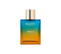 Bellavita Luxury Narco Eau de Parfum | 100 ml (3.4 fl.oz.) | Perfume for Men and Women | Floral, Bergamot, Jasmine, and White Musk Notes | Long Lasting Unisex Fragrance