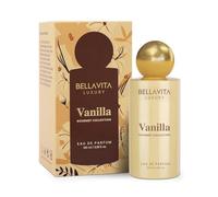 Bellavita Luxury Vanilla Eau de Parfum | 100 ml (3.4 fl.oz.) | Perfume for Men and Women | Gourmet, Coconut, Vanilla and White Musk Notes | Women's Day Special
