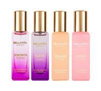 BELLAVITA LUXURY Women's Gift Set For Her 4 x 20ml EDP | Size: 100ml BELLAVITA LUXURY Multicolor 100ml