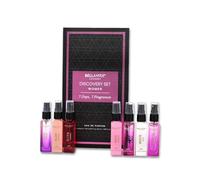 Bellavita Luxury Women's Perfume Discovery Gift Set with Date, Glam, Diva, Rose, Hot Mess, White Oud, and Senorita | 56ml | Perfume for Women | Floral, Fresh, Fruity Scent Profile