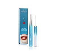 Belle Azul Lip Gloss - Volumizing Lip Enhancer that really works - Keeps the lips from Cracking, Glossy Transparent - with 100 percent Natural Argan Oil - 4 ml - Made in Spain