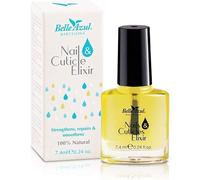 Belle Azul Nail Cuticle Elixir - Repair Oil Nail Cuticle 10ml - Antibacterial, Antiseptic and Disinfectant - Mixture of 6 nourishing botanical oils - Made in Spain
