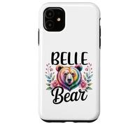 BELLE Bear Floral Graphic for Mothers Day Moments Case for iPhone 11