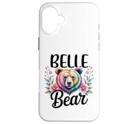 BELLE Bear Floral Graphic for Mothers Day Moments Case for iPhone 16 Plus