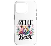 BELLE Bear Floral Graphic for Mothers Day Moments Case for iPhone 16 Pro