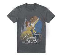 Belle Beast Castle T-Shirt Charcoal Beauty And The Beast Charcoal M