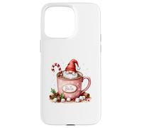 Belle Christmas Santa Personalized Name Case for iPhone 15 Pro Max