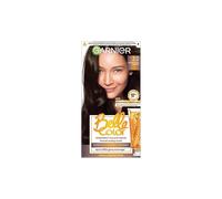 Belle Color Brown Hair Dye Permanent, Natural Looking Hair Colour, Up To 100 Percent Grey Coverage, Dark Brown, 1 Count, Pack Of 3
