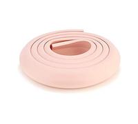 BELLE Corner cushion L type corner guard 2 m 4 m Double-sided tape with injury prevention Furniture protection thick, pink