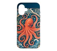 Belle Epoque Octopus Vintage Ocean Art Case for iPhone 16
