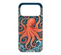 Belle Epoque Octopus Vintage Ocean Art Case for iPhone 17 Pro Max