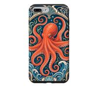Belle Epoque Octopus Vintage Ocean Art Case for iPhone 7 Plus/8 Plus