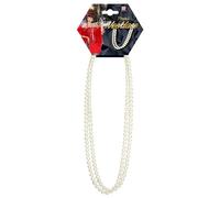 Belle Epoque Pearl Necklace 70cm 20s Jewellery for Fancy Dress Costumes Accessories Accessory