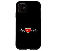 Belle idee cadeau Coeur Drapeau de la Guadeloupe 971 gwada Case for iPhone 11