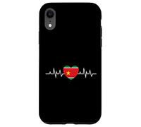 Belle idee cadeau Coeur Drapeau de la Guadeloupe 971 gwada Case for iPhone XR