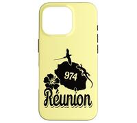 Belle idee cadeau souvenir carte ile de la reunion 974 Case for iPhone 16 Pro
