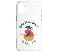 Belle Mare Beach Mauritius Case for iPhone 16 Plus