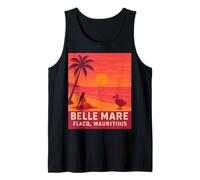 Belle Mare, Flacq, Holiday Island Mauritius Vintage Design Tank Top