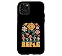 BELLE Mother’s Day Floral Sunflower Mushroom Style Case for iPhone 11 Pro