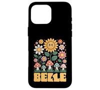 BELLE Mother’s Day Floral Sunflower Mushroom Style Case for iPhone 16 Pro Max