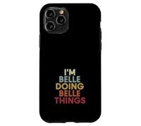 Belle Name Belle Personalized Name First Given Case for iPhone 11 Pro