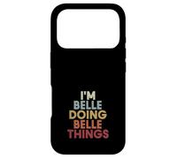 Belle Name Belle Personalized Name First Given Case for iPhone 17 Pro